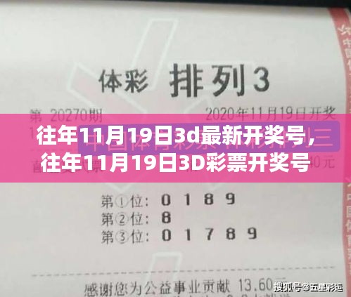 往年11月19日3D彩票開獎(jiǎng)號(hào)碼詳解，評(píng)測(cè)、特性、用戶體驗(yàn)、競(jìng)品對(duì)比及用戶分析