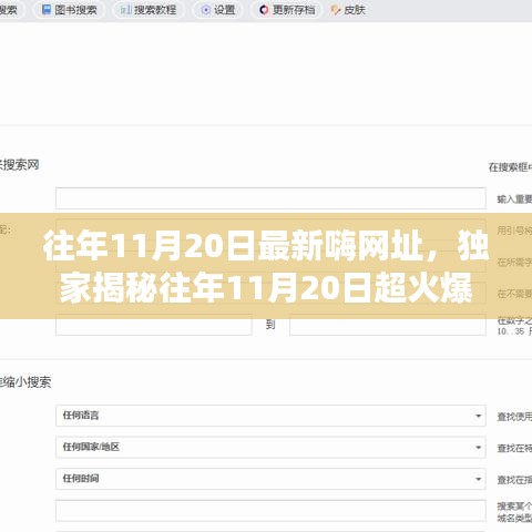 獨(dú)家揭秘，往年11月20日超火爆嗨網(wǎng)址大放送，嗨不停歇的狂歡盛宴！