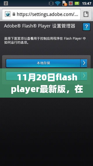 11月20日f(shuō)lashplayer最新版，在最新Flash Player中的溫馨日常，一次奇妙的友情之旅