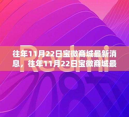 往年11月22日寶微商城最新消息深度解析與評測報告
