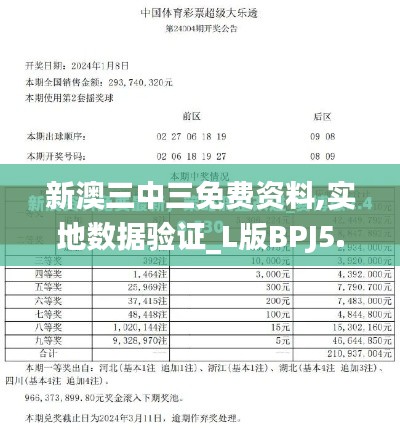 新澳三中三免費(fèi)資料,實(shí)地數(shù)據(jù)驗證_L版BPJ5.5