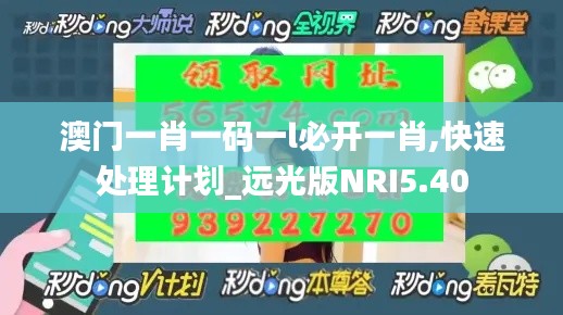 澳門一肖一碼一l必開一肖,快速處理計劃_遠(yuǎn)光版NRI5.40