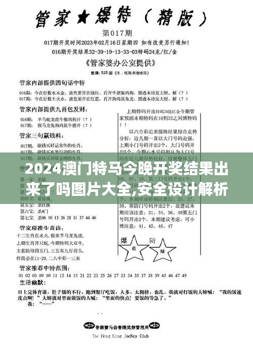 2024澳門特馬今晚開獎(jiǎng)結(jié)果出來了嗎圖片大全,安全設(shè)計(jì)解析說明法_人工智能版GGQ5.42
