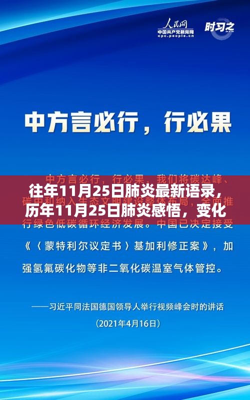 歷年11月25日肺炎感悟，變化中的學(xué)習(xí)，自信與成就的力量之路