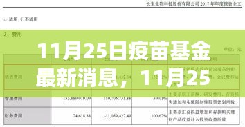 11月25日疫苗基金最新動(dòng)態(tài)，進(jìn)展、重點(diǎn)與未來(lái)展望
