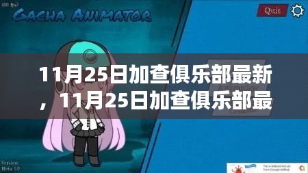 最新評(píng)測(cè)與介紹，11月25日加查俱樂部全面指南