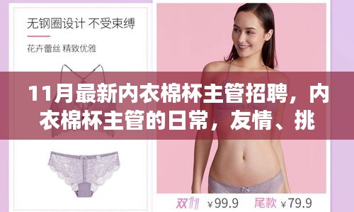 11月內(nèi)衣棉杯主管招聘，日常、友情、挑戰(zhàn)與家的溫暖