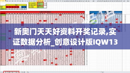 新奧門天天好資料開(kāi)獎(jiǎng)記錄,實(shí)證數(shù)據(jù)分析_創(chuàng)意設(shè)計(jì)版IQW13.98