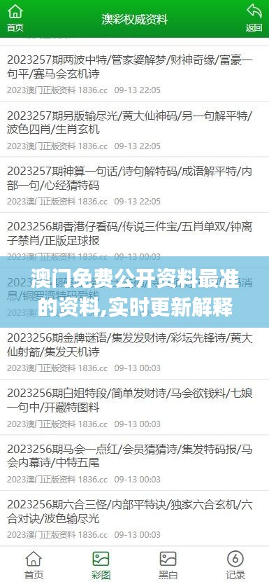 澳門免費(fèi)公開資料最準(zhǔn)的資料,實(shí)時(shí)更新解釋介紹_珍藏版RNX13.14