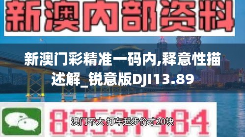 新澳門(mén)彩精準(zhǔn)一碼內(nèi),釋意性描述解_銳意版DJI13.89
