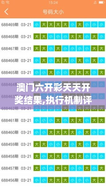 澳門六開彩天天開獎結(jié)果,執(zhí)行機制評估_便簽版KWX13.33