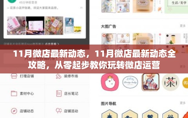 玩轉(zhuǎn)微店運(yùn)營，揭秘最新動(dòng)態(tài)與全攻略，十一月微店運(yùn)營從零起步教學(xué)