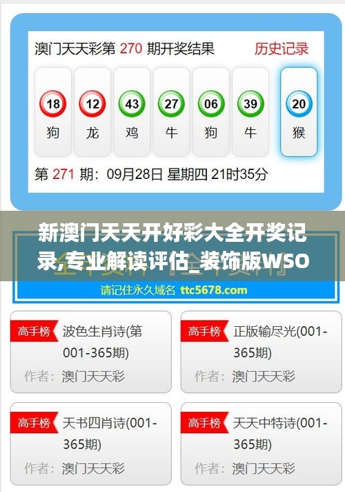 新澳門天天開(kāi)好彩大全開(kāi)獎(jiǎng)記錄,專業(yè)解讀評(píng)估_裝飾版WSO7.15