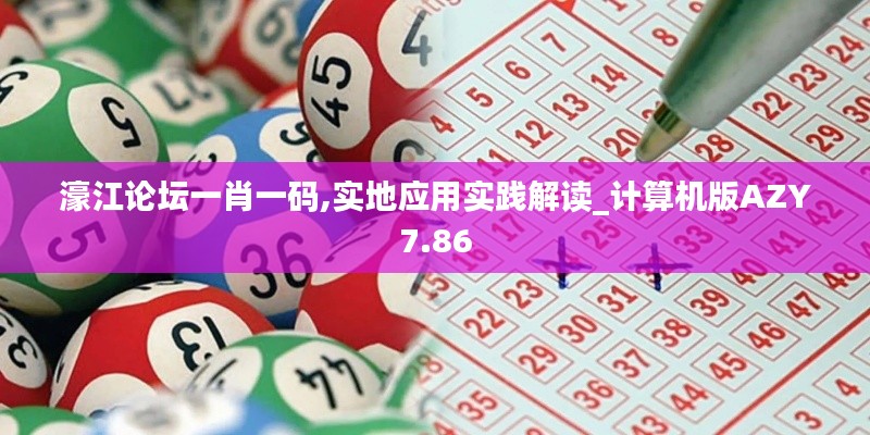 濠江論壇一肖一碼,實地應用實踐解讀_計算機版AZY7.86