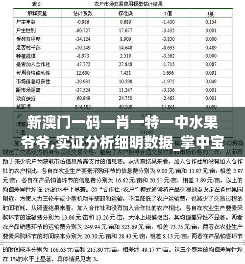 新澳門(mén)一碼一肖一特一中水果爺爺,實(shí)證分析細(xì)明數(shù)據(jù)_掌中寶ZII7.64