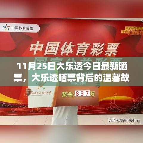 大樂(lè)透曬票背后的故事，意外驚喜與深厚友情的溫馨時(shí)刻