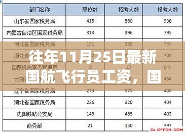 國航飛行員工資待遇揭秘，歷年觀察與最新分析