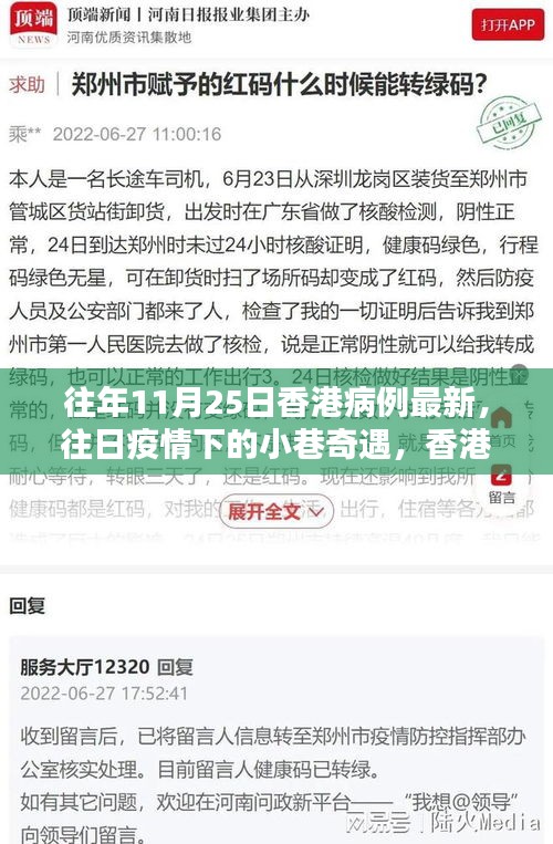 香港11月25日疫情觀察，小巷奇遇與特色小店的背后故事