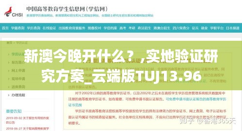 新澳今晚開什么？,實地驗證研究方案_云端版TUJ13.96