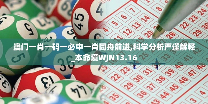 澳門一肖一碼一必中一肖同舟前進(jìn),科學(xué)分析嚴(yán)謹(jǐn)解釋_本命境WJN13.16