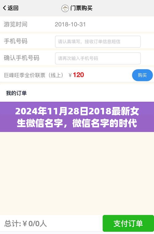 深度探討，女生微信名字的時(shí)代變遷與選擇趨勢(shì)