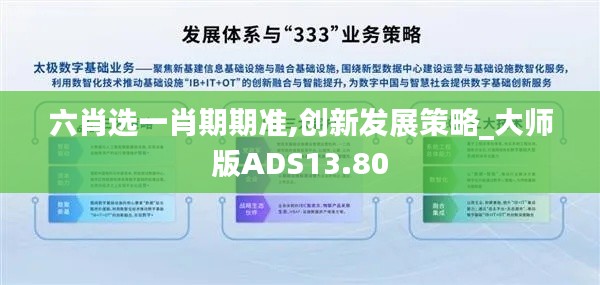 六肖選一肖期期準,創(chuàng)新發(fā)展策略_大師版ADS13.80