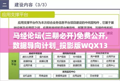 馬經(jīng)論壇(三期必開(kāi))免費(fèi)公開(kāi),數(shù)據(jù)導(dǎo)向計(jì)劃_投影版WQX13.5