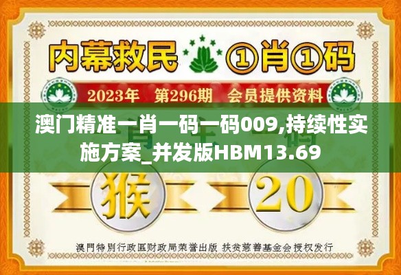 澳門(mén)精準(zhǔn)一肖一碼一碼009,持續(xù)性實(shí)施方案_并發(fā)版HBM13.69