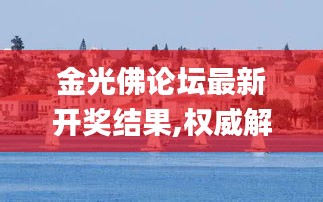 金光佛論壇最新開獎結(jié)果,權威解析方法_動態(tài)版APY13.8