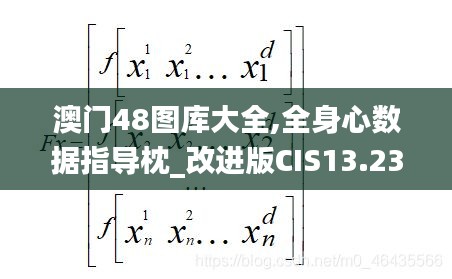 澳門48圖庫大全,全身心數(shù)據(jù)指導枕_改進版CIS13.23