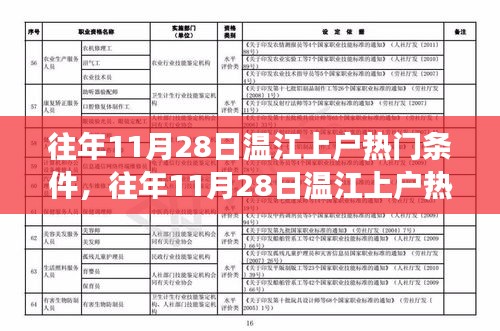 往年11月28日溫江上戶熱門條件詳解與辦理指南，一步步教你成功辦理落戶手續(xù)