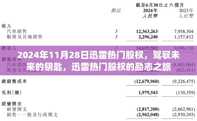 迅雷熱門股權(quán)，駕馭未來的鑰匙與勵志之旅（2024年11月28日）