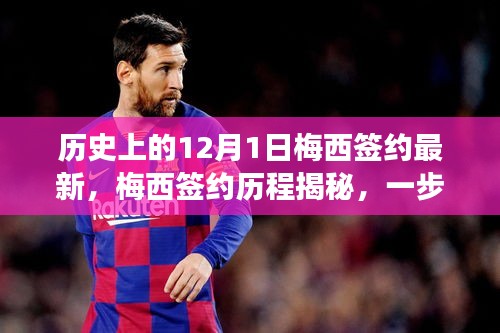 揭秘梅西簽約歷程，跟隨歷史腳步見證球王誕生的瞬間
