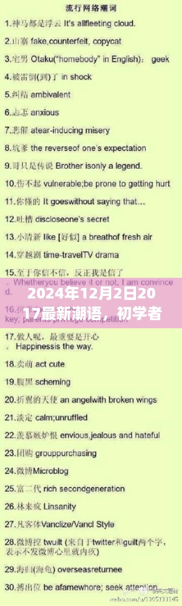 掌握最新潮語(yǔ)全攻略，初學(xué)者到進(jìn)階用戶適用，2024年潮語(yǔ)指南