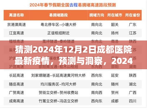 2024年12月2日成都醫(yī)院疫情最新動態(tài)預測與展望，洞察與洞察