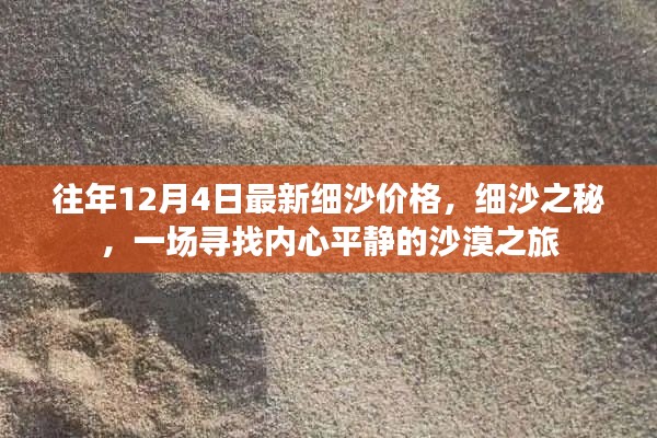 往年細(xì)沙最新價(jià)格揭秘，沙漠之旅探尋內(nèi)心平靜之旅