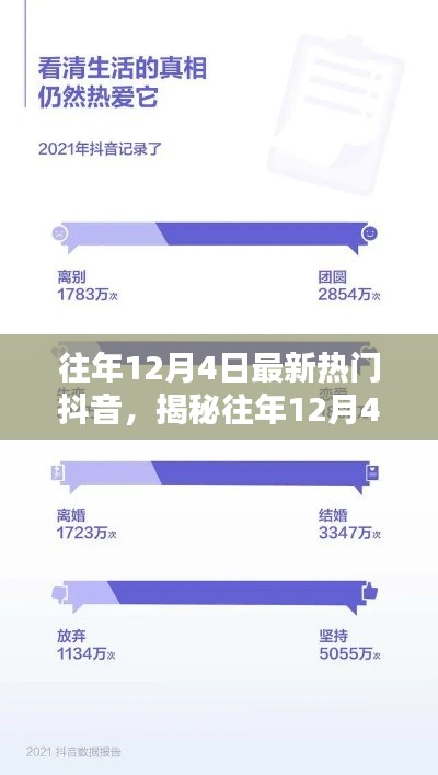 揭秘往年12月4日抖音熱門趨勢，三大要點深度解析，熱門抖音盤點！