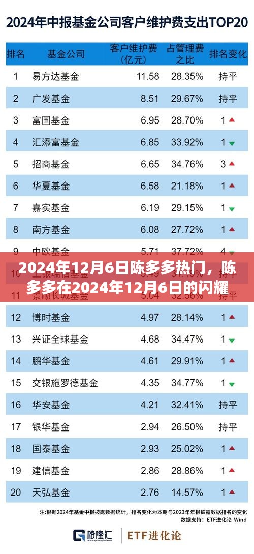 陳多多閃耀時刻，揭秘其在2024年12月6日的背后故事與熱門之路
