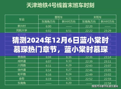 未來科技的極致演繹，藍小棠時慕琛系列新篇章揭秘——熱門章節(jié)預測（2024年12月6日）