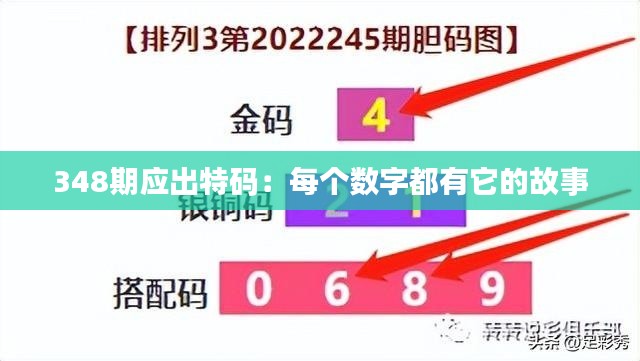 348期應出特碼：每個數(shù)字都有它的故事