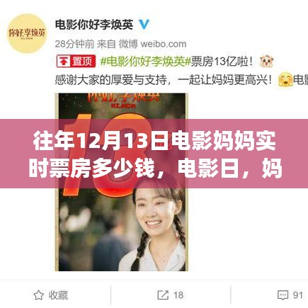 揭秘電影日媽媽與票房的秘密，歷年12月13日實(shí)時(shí)票房數(shù)據(jù)揭曉