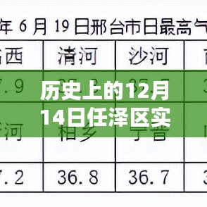 透過歲月印記，任澤區(qū)歷史天氣查詢表——12月14日的實(shí)時(shí)數(shù)據(jù)解析
