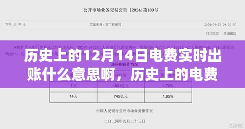 歷史上的電費實時出賬，探尋背后的故事與意義