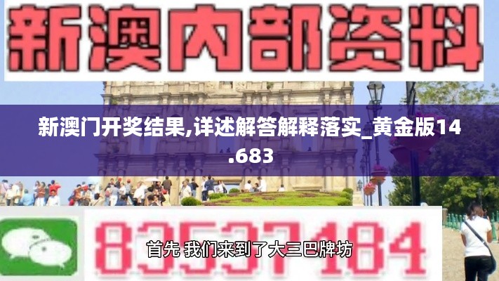 新澳門(mén)開(kāi)獎(jiǎng)結(jié)果,詳述解答解釋落實(shí)_黃金版14.683