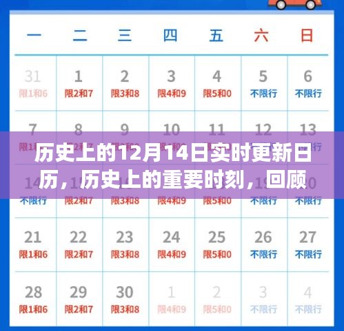 歷史上的十二月十四日，實時更新日歷解讀重要時刻的獨特歷程