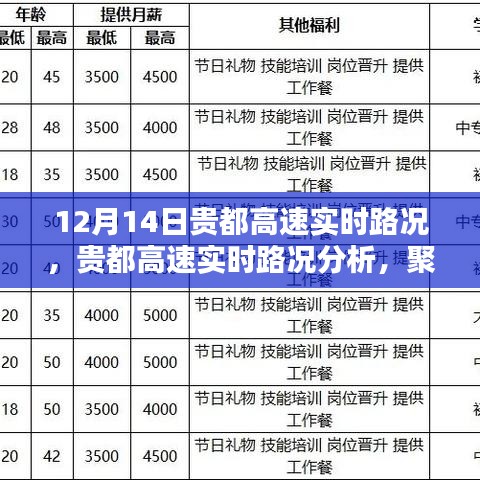 貴都高速實時路況聚焦，12月14日路況分析與各方觀點