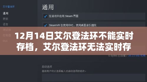 艾爾登法環(huán)實(shí)時(shí)存檔問題解析及觀點(diǎn)碰撞，12月14日的存檔困擾
