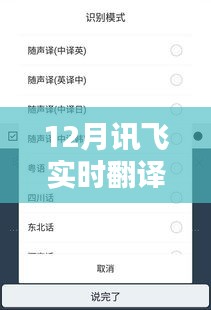 訊飛實時翻譯日文版，科技打破語言壁壘，開啟智能翻譯新紀(jì)元