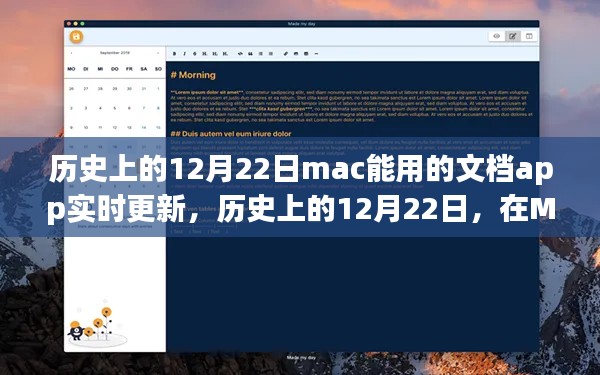 Mac文檔app實時更新，遇見自然美景的文檔之旅（歷史上的12月22日）