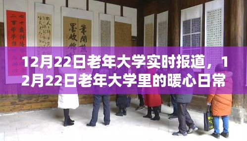 老年大學(xué)暖心日常，友情、學(xué)習(xí)與相伴的美好時(shí)光——12月22日?qǐng)?bào)道